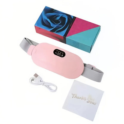 Electric Menstrual Spasm Massager Vibrator Heating Belt Suitable For Relieving Menstrual Discomfort, Keeping Waist And heating