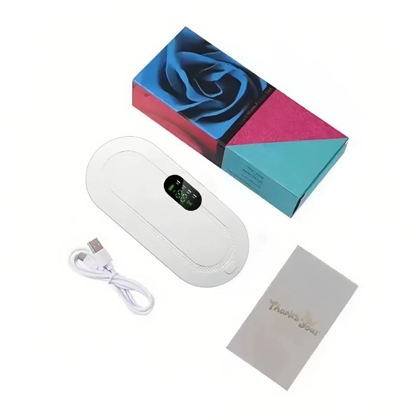 Electric Menstrual Spasm Massager Vibrator Heating Belt Suitable For Relieving Menstrual Discomfort, Keeping Waist And heating